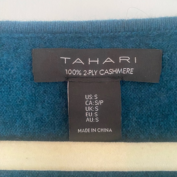 Tabari 100% 2 ply Cashmere sweater - Picture 3 of 3
